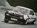Erfolgsauto - Steinmetz-Commodore GS mit Gesamtsieger Hans-Joachim Stuck beim Opel-Rennen 1971 am Nürburgring im Hatzenbach-Kurvengeschlängel