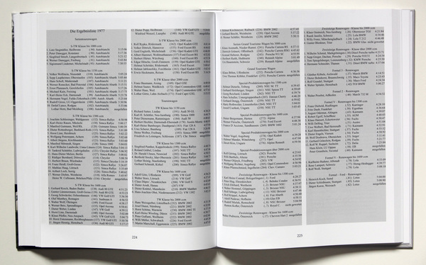 Ergebnislisten - Buch "Am Krähberg donnern wieder die Motoren"