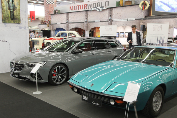 Erich Bitter ist immer noch im Geschäft - IAA Heritage by Motorworld 2019