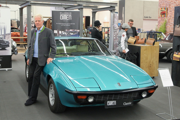 Erich Bitter und sein überaus elegantes Bitter CD Coupé der Siebzigerjahre - IAA Heritage by Motorworld 2019