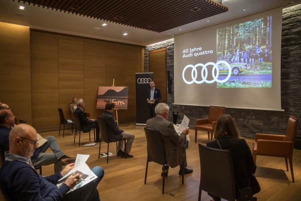 Erinnerungen an 40 Jahre Audi quattro