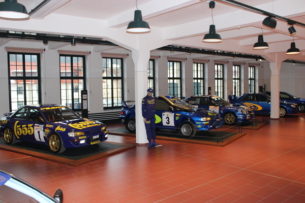 Erinnerungen an glorreiche Rallye-Zeiten - Sonderschau "40 Jahre Subaru in der Schweiz"