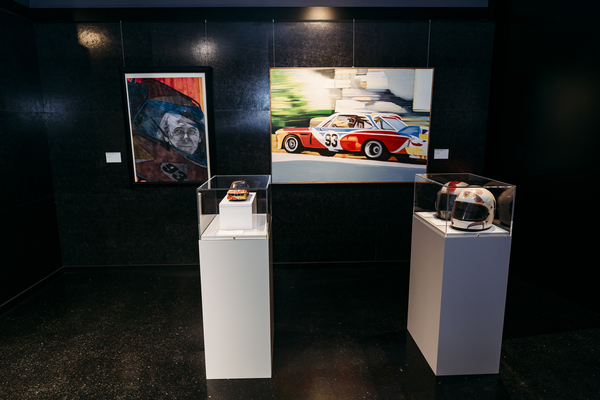 Erinnerungsstücke aus der persönlichen Sammlung von Hervé Poulain - BMW Art Cars Sonderschau im BMW-Museum in München 2018