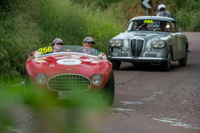 Ermini 1500 S (1952) an der Mille Miglia 2013