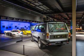 Eröffnung der Monteverdi-Ausstellung und der erneuerten Strassenverkehrshalle im Verkehrshaus Luzern - Geländewagen und Rennwagen - bei Monterverdi passet das durchaus zusammen
