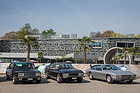 Eröffnung der Monteverdi-Ausstellung und der erneuerten Strassenverkehrshalle im Verkehrshaus Luzern - ein Monteverdi Tiara, ein 375/4 und ein 375 L