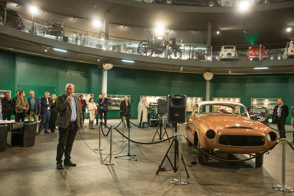 Eröffnungsrede durch Stephan Musfeld - BMW-Sonderausstellung im Pantheon 2018