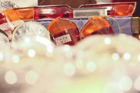 Ersatzteile - Rückleuchten für Lancia Fulvia - Auto e Moto d'Epoca Padova 2015