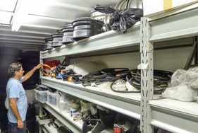 Spare parts warehouse