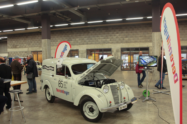 Image: Spare parts supplier Derendinger represented in St. Gallen for the first time - Oldtimermesse St. Gallen 2015