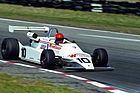 Erster Start - nur eine Runde weit kam Bürger beim ersten F2-Start in Hockenheim, so blieb ihm auch die Tragödie um Freund Höttinger erspart