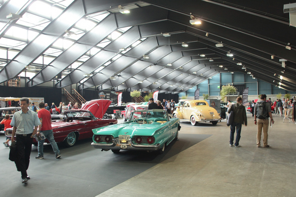 Erstmals gab es an der Messe in Luzern eine Amerikaner-Halle - Swiss Classic World 2015