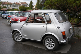 Es geht auch noch kürzer als in einem normalen Mini - Swiss Classic British Car Meeting Morges 2019