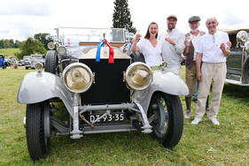 Bild Es ist geschafft! Sieg in Klasse 1 für den 40/50 HP von Robert van der Stam mit einer Karosserie von George Williams aus Australien