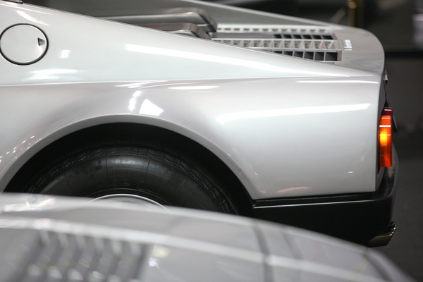 Es muss nicht immer Rosso Corsa sein - zweimal Ferrari in Silber - Swiss Classic World Luzern 2019