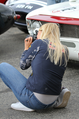 Es wird eifrig geknipst - Bergrennen Bernina Gran Turismo 2017