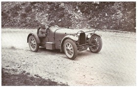 Escher auf Bugatti am Klausenrennen 1929