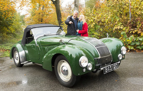 Essen Motor Show 2019 - Allard K1 (1946) - Durch das Tuning kann dieses Modell nun 180 PS aufweisen
