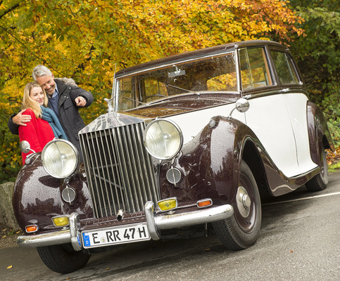 Essen Motorshow - Rolls Royce Silver Wraith Sedanca (1949) - Ein sehr beeindruckendes, 90 PS starkes Automobil