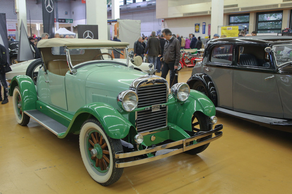 Image: Essex Super Six (1930) - very rare classic at the classic car workshop - Oldtimermesse St. Gallen 2017