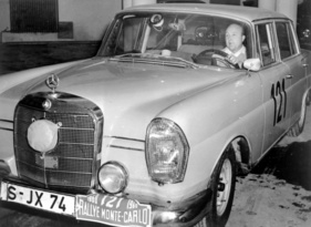 Eugen Böhringer und Hermann Socher - Rallye Monte Carlo (1960)
