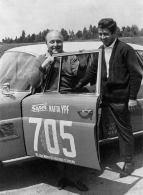 Eugen Böhringer und Klaus Kaiser im Mercedes Benz 300SE - 7. Grosser Strassenpreis von Argentinien (1963)