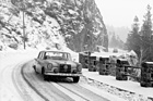 Eugen Böhringer und Peter Lang im Mercedes Benz 220 SE - 31. Rallye Monte Carlo (1962)