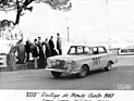 Eugen Böhringer und Peter Lang im Mercedes Benz 220 SEb - 32. Rallye Monte Carlo (1963)