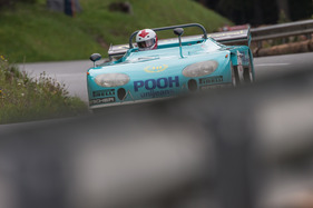Bild Eugen Strähl im Sauber C5 (1978) - im Feld 8 - Autobau - an der Lenzerheide Motor Classics 2016