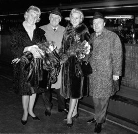 Ewy Rosqvist, Ursula Wirth und Eugen Böhringer - 32. Monte Carlo Rallye (1963)