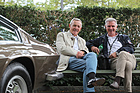 Ex-Monteverdi-Partner Paul Berger und High-Speed-Eigner Daniel Pfirter beim Zürich Classic Car Award 2021