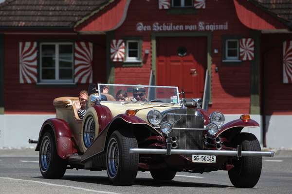 Excalibur SS II (1973) - Vorkriegs-Klassikern von Mercedes nachempfunden - Oldtimer in Obwalden (O-iO) 2019