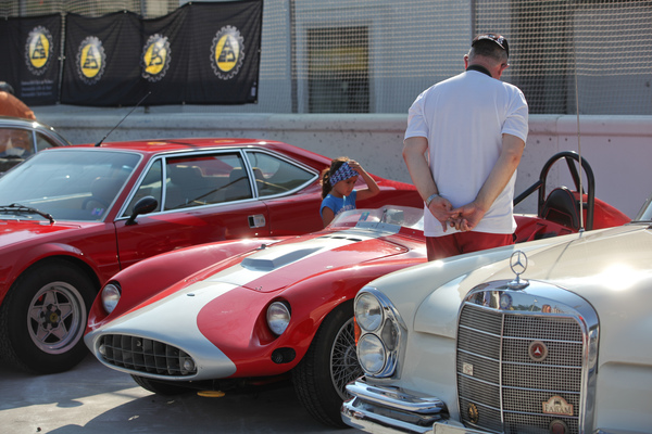 Exoten wie dieser Devin faszinierten Jung und Alt - Dolder Classics September 2016