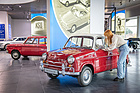 Bild: Exponat aus der Sonderausstellung „Der fünfte Ring“ im Audi museum mobile: NSU Prinz 30 von 1960