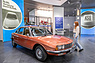 Exponat aus der Sonderausstellung „Der fünfte Ring“ im Audi museum mobile: NSU Ro 80 von 1977 (© AUDI AG, 2022) Exponat aus der Sonderausstellung „Der fünfte Ring“ im Audi museum mobile: NSU Ro 80 von 1977 (© AUDI AG, 2022)