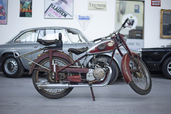 Express Radex 125 Sport (1951) - als Lot 120 angeboten an der Versteigerung der Oldtimer Galerie in Toffen am 26. März 2022