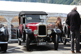 Extrem selten - Belsize RM 6 aus dem Jahr 1925 - 35. British Car Meeting auf dem Flugplatz Mollis