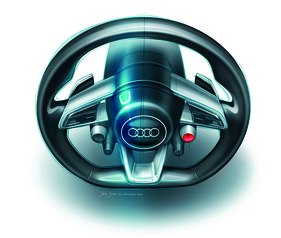 F13A Interface JS - aus dem Buch "Audi Design" F13A Interface JS - aus dem Buch "Audi Design"