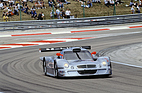 Image: FIA GT Championship, race in Dijon, July 12, 1998: Klaus Ludwig and Ricardo Zonta win the fourth race of the season in a Mercedes-Benz CLK-LM. At the end of the season, all ten races of which are won by a CLK-GTR or CLK-LM, they win the driving title ahead of Bernd Schneider / Mark Webber.