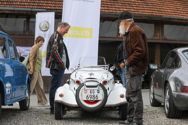 Image: FMR Tg 500 (1959) - called "Tiger", brought along by Bernhard Taeschler - Oldtimer Sunday Morning Treffen (OSMT) Zug August 2025