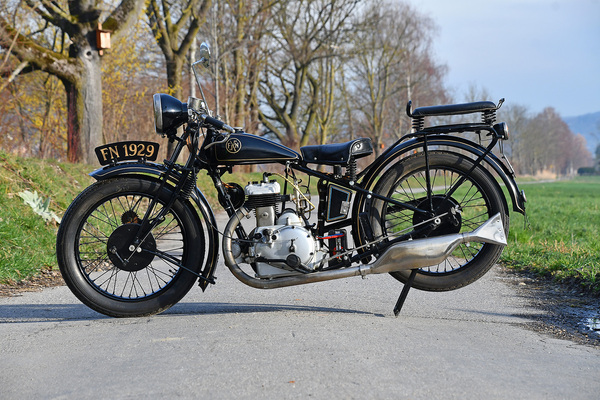Bild: FN 350 M70 Sahara Grand Luxe (1929) - Lot 111 an der Versteigerung der Oldtimer Galerie Toffen am 23. März 2024