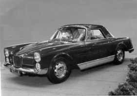 Facel Facellia (1960) - mit abnehmbarem Dach, immer noch im Stadium der Vorserie - Genfer Autosalon 1960