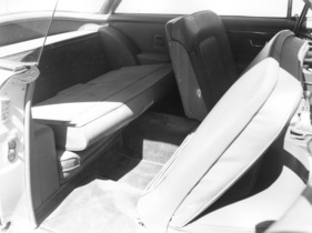 Facel-Vega (1954) - Interieur, Rückbank Facel-Vega (1954) - Interieur, Rückbank