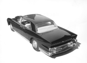 Facel-Vega Excellence (1956) - aus der Vogelperspektive von schräg hinten gesehen