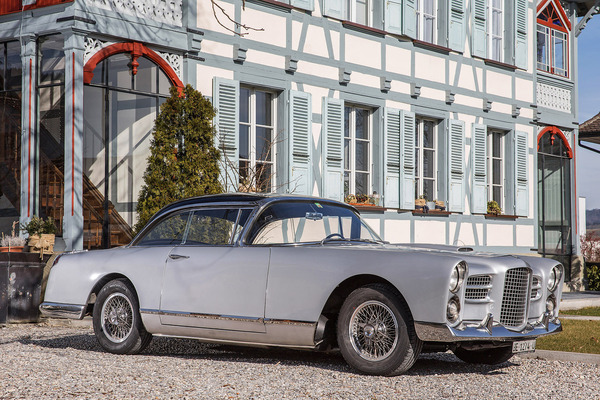 Image: Facel Vega FV3 (1957) - as lot 111 at the auction of the Oldtimer Gallery in Gstaad on December 29, 2022