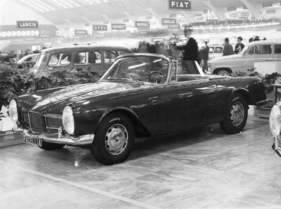 Facel-Vega Facellia F2 (1961) - auf dem Stand am Genfer Autosalon 1961