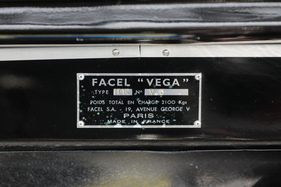 Facel Vega HK 500 (1959) - Typenschild