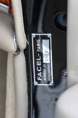 Facel Vega HK 500 (1959) - die Karosserienummer