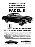 Facel Vega II (1962) - Werbung in den USA im Jahr 1962 (engl.)