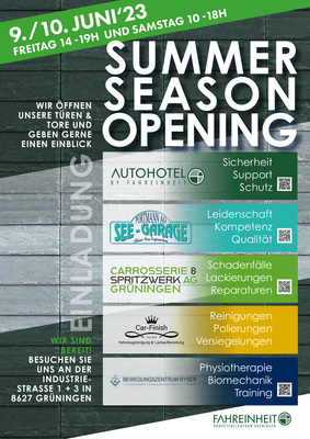 Fahreinheit Flyer Tag der offenen Tuere